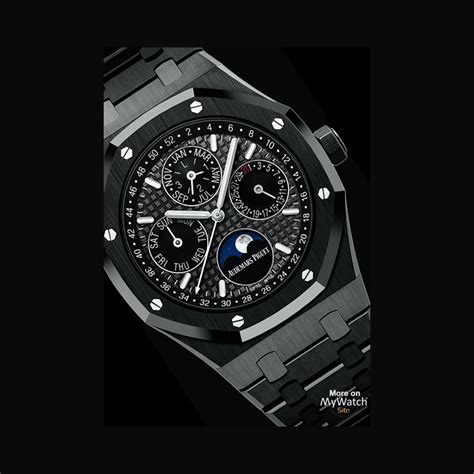 audemars piguet quantieme perpetuel ceramique noir|Audemars Piguet Royal Oak Perpetual Calendar .